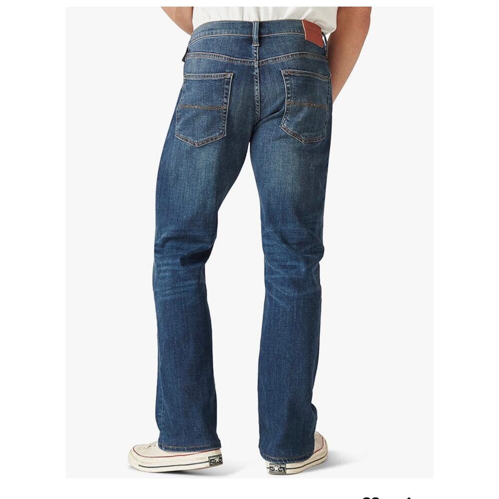 NWT Lucky Brand Easy Rider Bootcut Coolmax Stretch Jeans in Brigden sz 36/32 - Picture 3 of 4